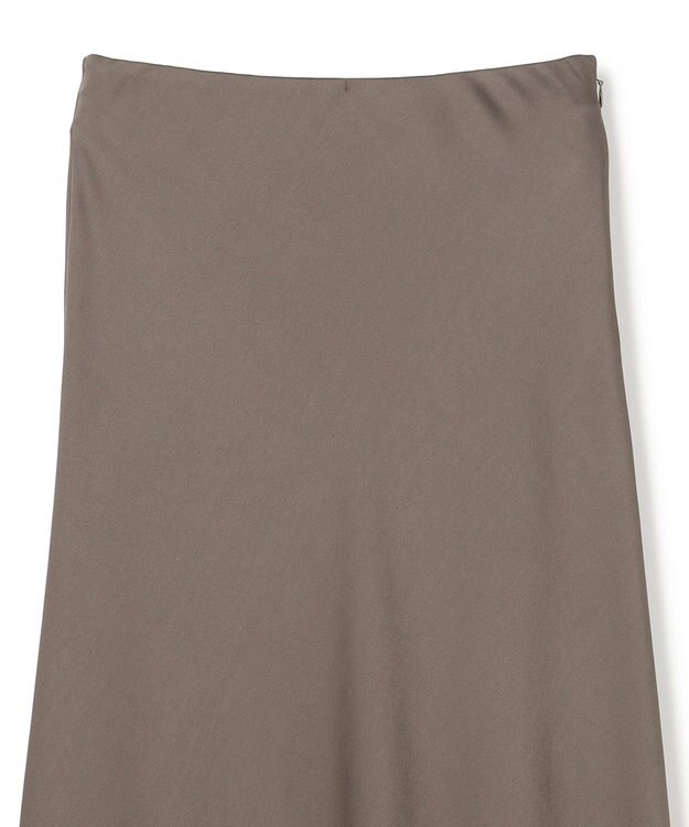 uncrave ライトダブルサテン バイアススカート トープ