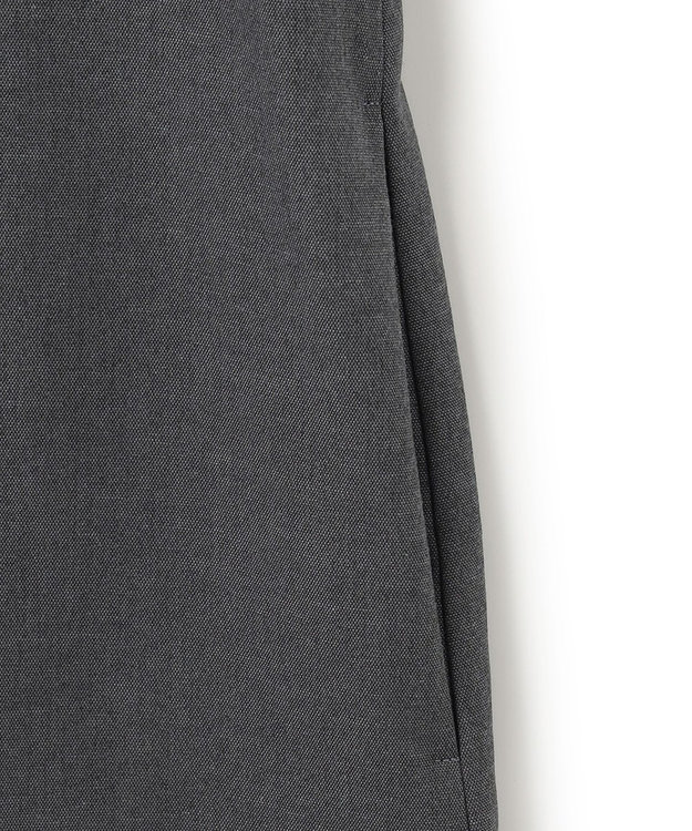 ICB 【セットアップ対応・洗える】 LooseWeave ロングジレ チャコール系