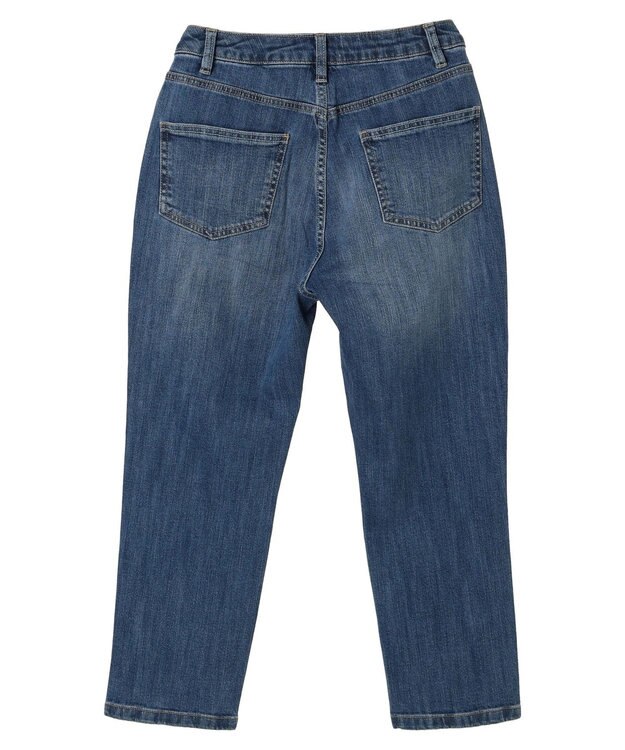 earth music&ecology クロップドデニムパンツ Medium Indigo
