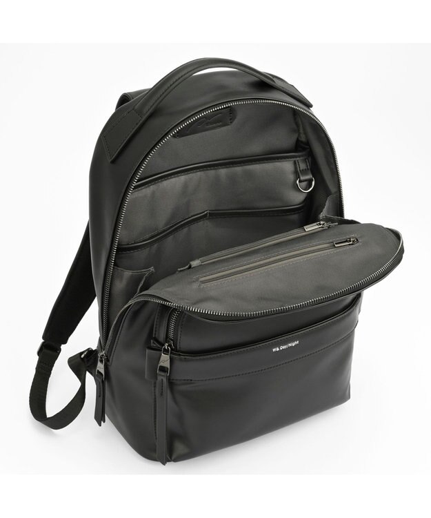 ACE BAGS & LUGGAGE W&.Day/Night ティルカ ラウンドリュック A4サイズ 13.3インチPC収納 19181 ダブルアンドデイナイト ブラック