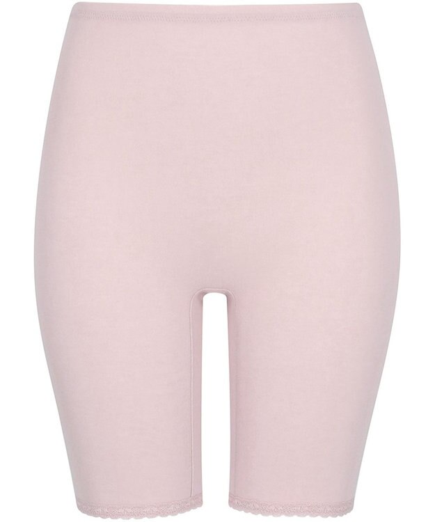 Wing インナーボトム 綿100％(身生地部) 【綿100％ シャリ感タイプ】 3分丈 春 夏 ER6364 ウイング／ワコール ピンク