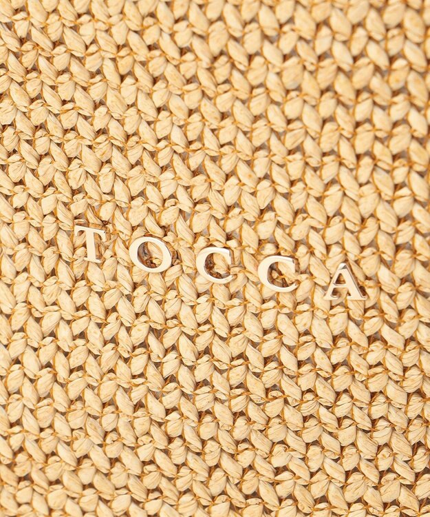 TOCCA RIBBON BASKET かごバッグ ブラック系