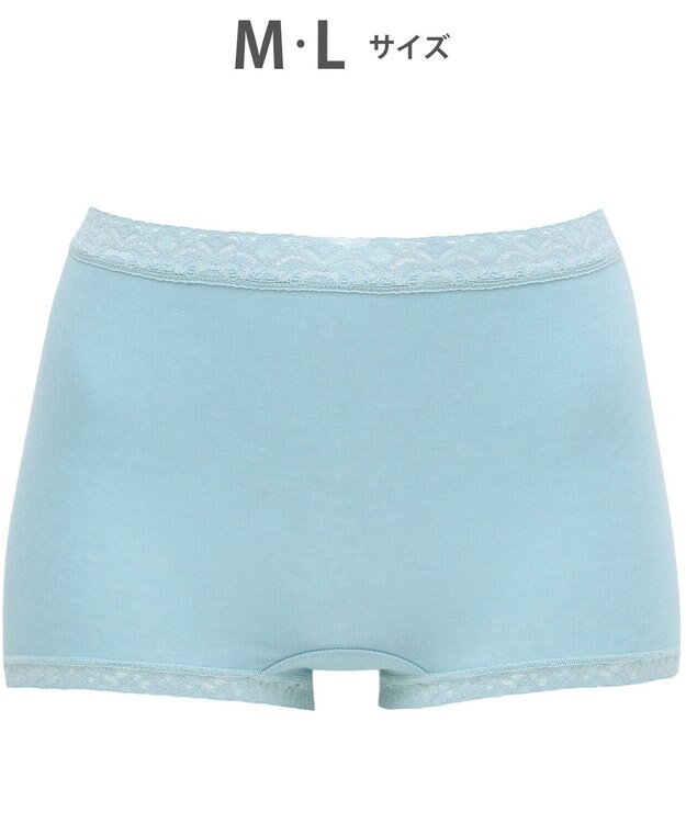 WACOAL 【ディアヒップ】 ショーツ ボーイレングス はきこみ丈ふかめ 綿混(身生地) ヒップを包みこむフィット感 やさしいはきごこち PPA113 /ワコール オリーブ