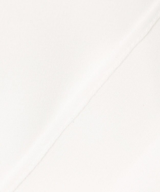 23区 【洗える】ジョーゼットフリル ブラウス ホワイト系