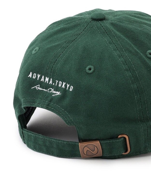 J.PRESS MEN 【AaronChang】【UNISEX】ロゴ キャップ ダークグリーン系