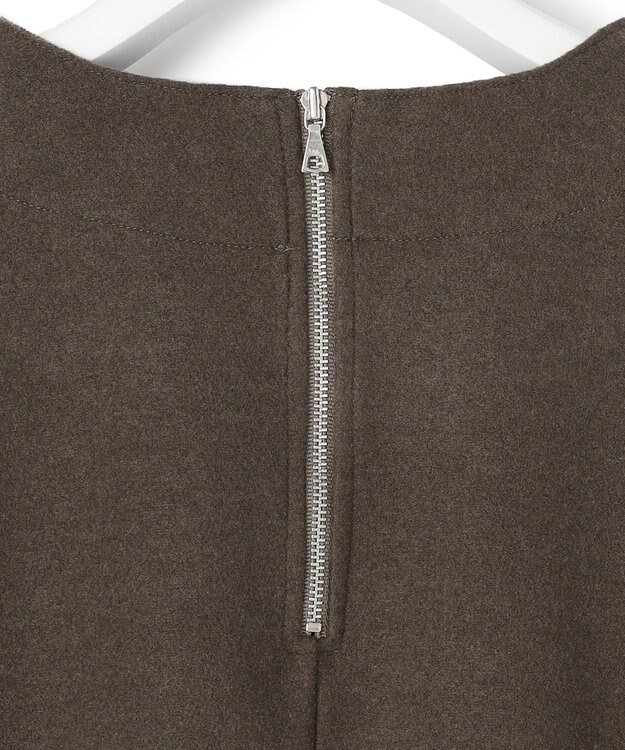 J.PRESS YORK STREET 【WOMEN】ウールライクジャージー プルオーバーシャツ ブラウン系