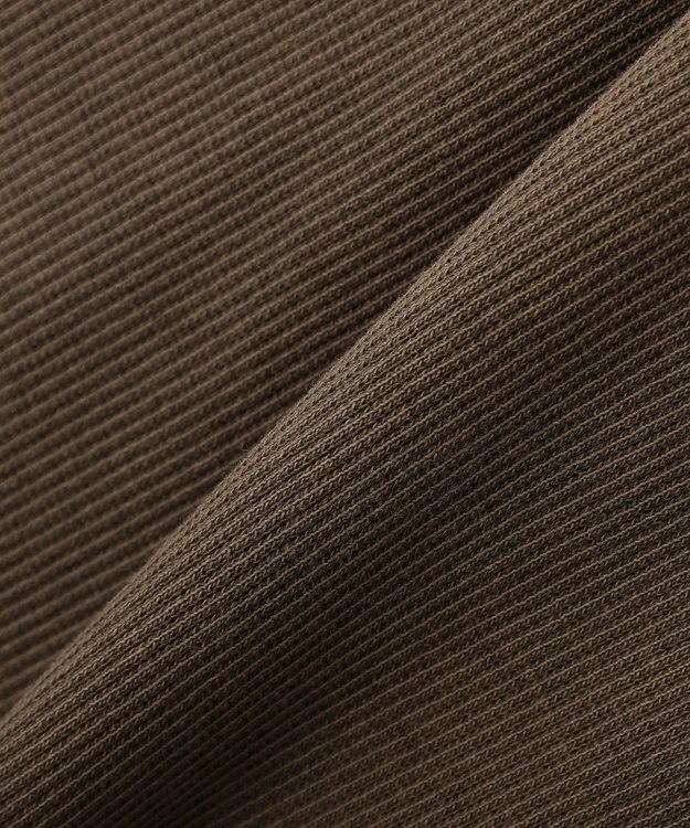 earth music&ecology ピグメントリブフレアパンツ Brown