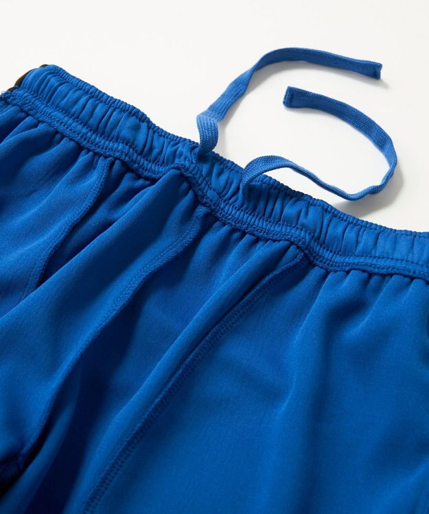 OP／FILA 【Kappa】ブランドロゴプリントハーフパンツ ブルー