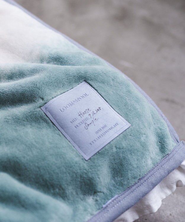 LOOM&SPOOL FOL綿毛布ダブル／カーキ カーキ