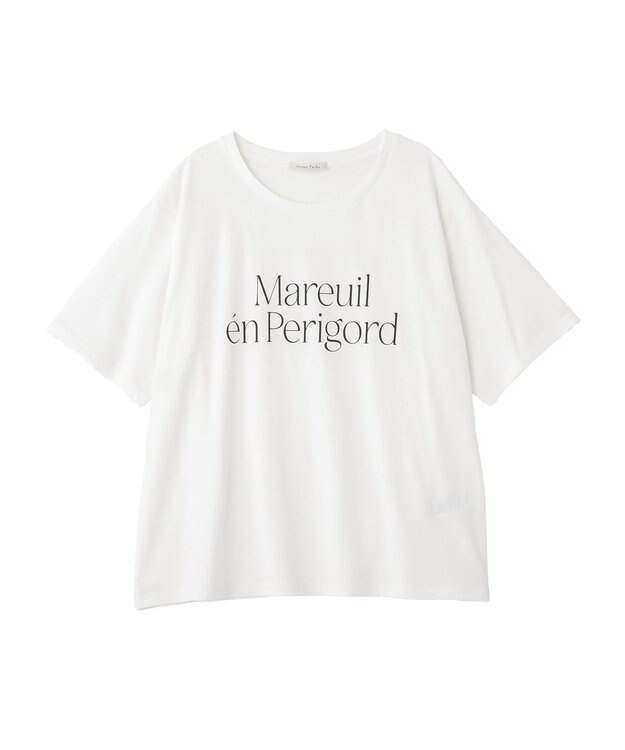 Green Parks ベーシックロゴＴシャツ Off White