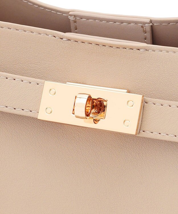 23区 【先行予約/VERY掲載】ベルテッド2WAY ハンドバッグ ベージュ系