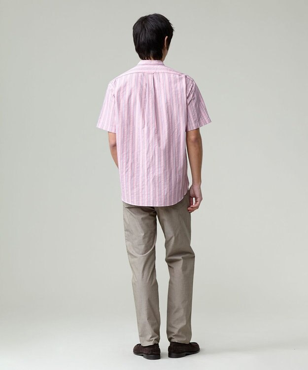 J.PRESS MEN 【ストレッチ】シャンブレーストレッチツイル パンツ カーキ系