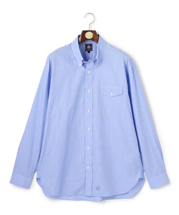 J.PRESS MEN 【J.PRESS ORIGINALS】American Pin Head Shirt / B.D. / Baggy-Fit サックスブルー系