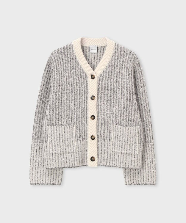 Paul Smith ブークレミックス カーディガン オートミール