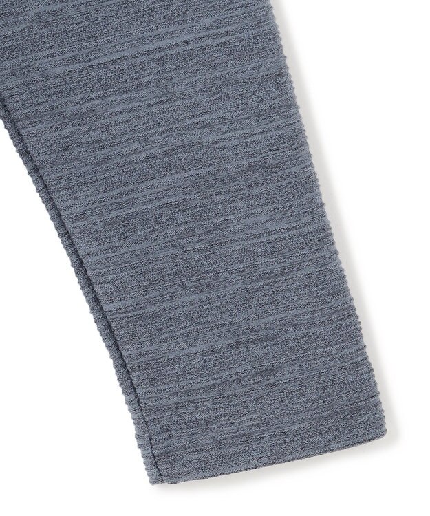 JOSEPH HOMME メランジリップル　クルーネックカットソー ダルブルー系