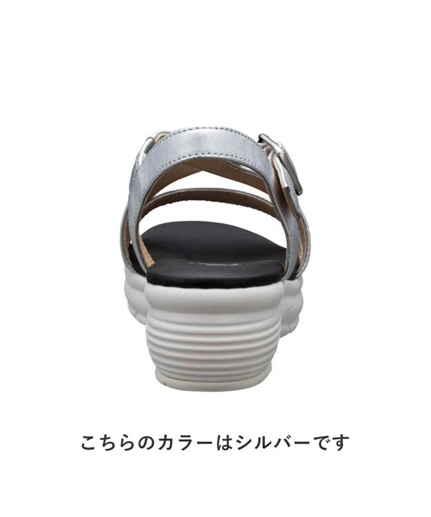 REGAL FOOT COMMUNITY 【アールドット】S13C 厚底ウエッジサンダル サンダル ブルー