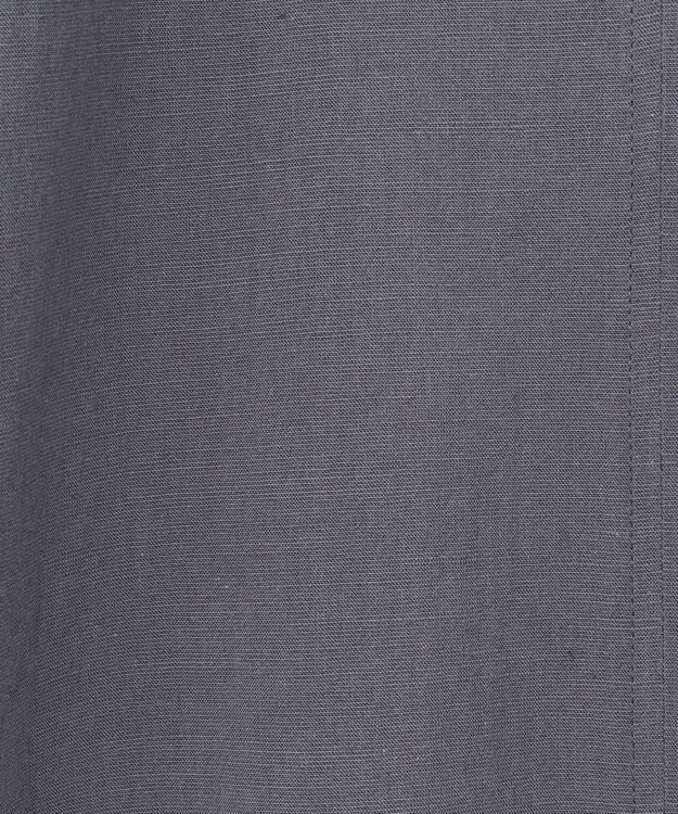 J.PRESS YORK STREET 【WOMEN】ワンウォッシュ リネンコットン ワンピース グレー系