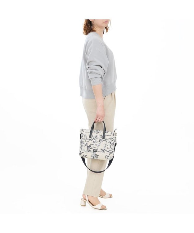 IBIZA ディーア　2WAYバッグ（S） 紺