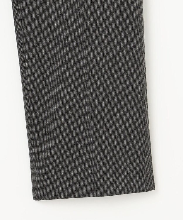 J.PRESS LADIES T/Rアルガンシルク テーパード パンツ ライトグレー系