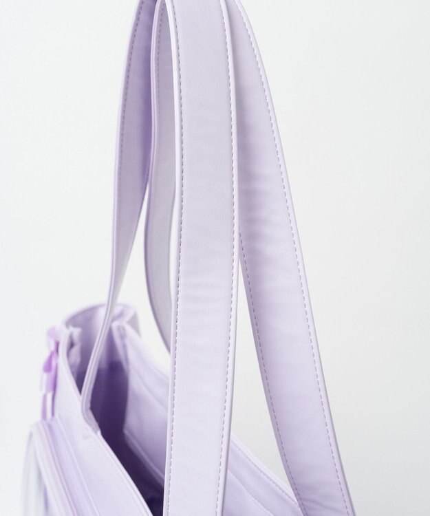 WEGO 【痛バ＆推し活グッズ】レースアップフレーム痛バッグL ライトパープル