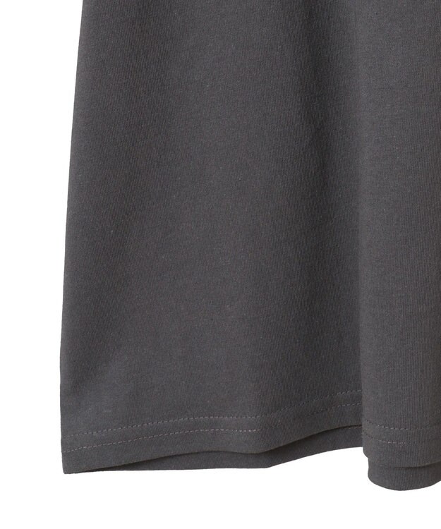 earth music&ecology アソートロマンティックグラフィックＴ Dark Gray