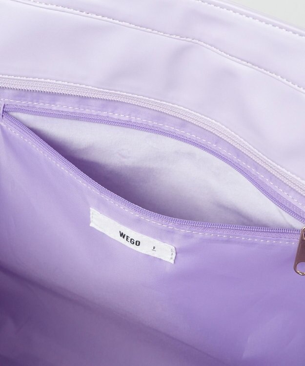 WEGO 【痛バ＆推し活グッズ】レースアップフレーム痛バッグL ライトパープル