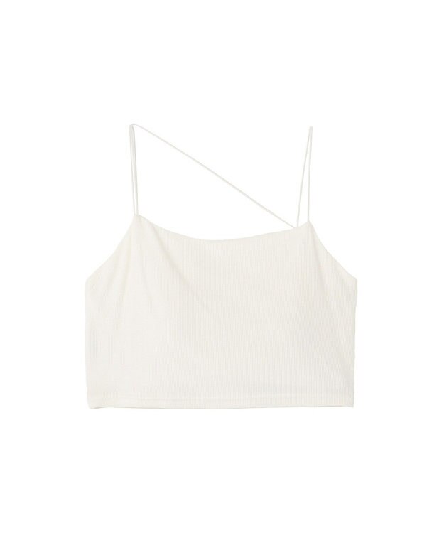 earth music&ecology カップ付ショート丈キャミソール Off White