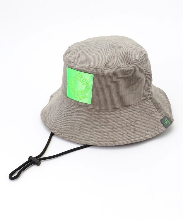 PW CIRCULUS 【UNISEX】コーデュロイバケットハット グレー系