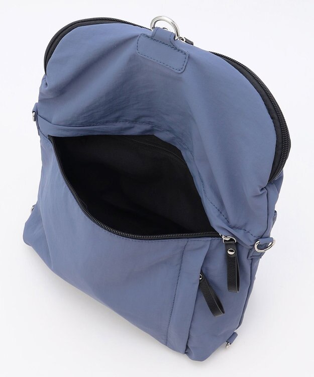 LA BAGAGERIE 【MONICA】フロントポケット2WAYバッグ ダークブルー