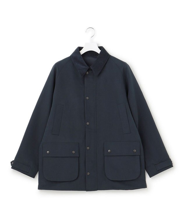 J.PRESS YORK STREET 【UNISEX】ポリエステルサージ ハンティングジャケット ネイビー系