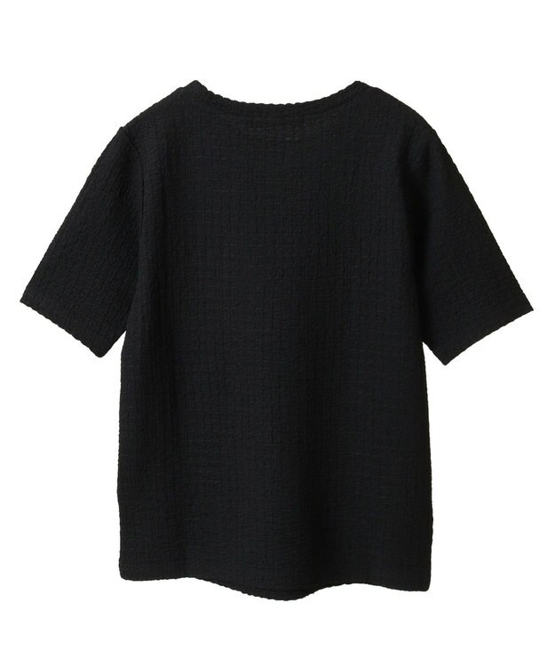 AMERICAN HOLIC ぽこぽこ半袖Tシャツ Black