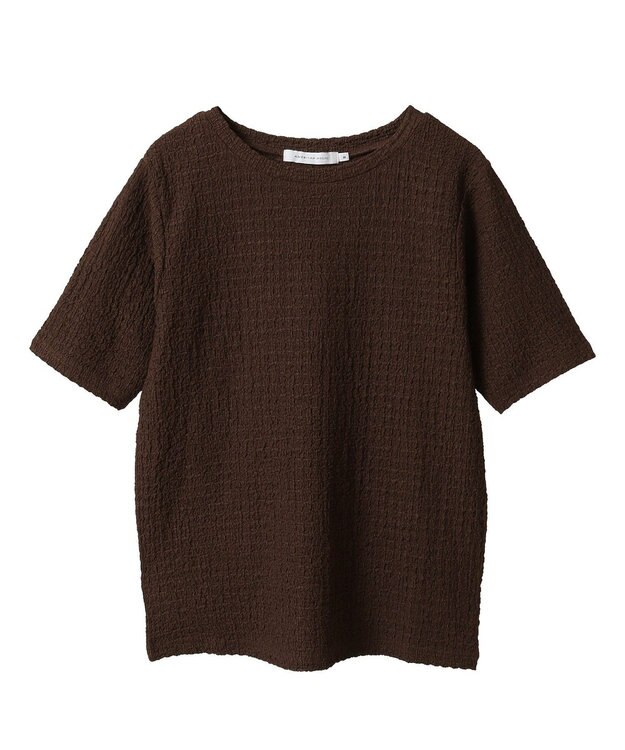 AMERICAN HOLIC ぽこぽこ半袖Tシャツ Brown