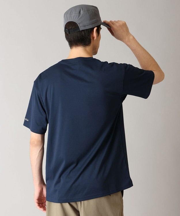 Columbia Columbia/ グレイシャルビスタグラフィックTシャツ /コロンビア Collegiate Navy
