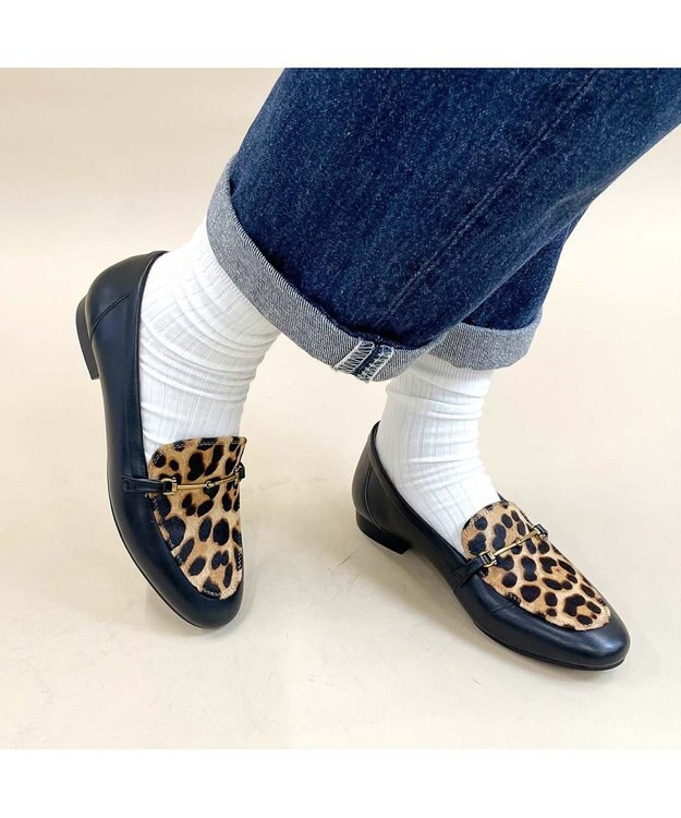 ing <ing>ビットローファー ベージュハラコ