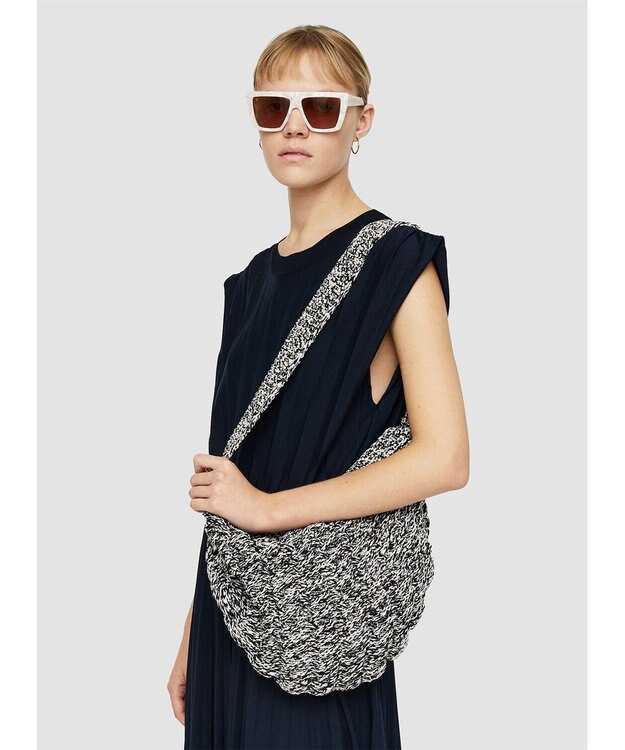 JOSEPH Accessories-Cross Body Bag Ivory/Black