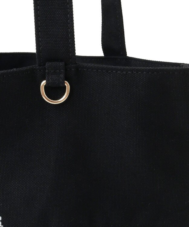 Maison de FLEUR EC限定フロントフリルトートバッグ Black