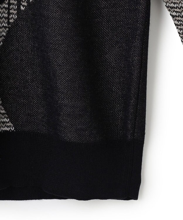 JOSEPH HOMME CRAWLING JAQUARD KNIT ブラック系5