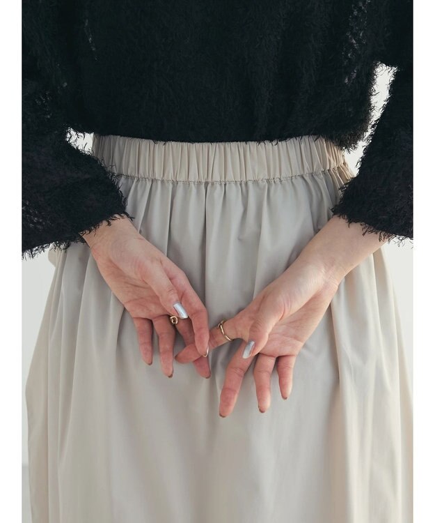 Green Parks armonia．ラップスカート Ivory