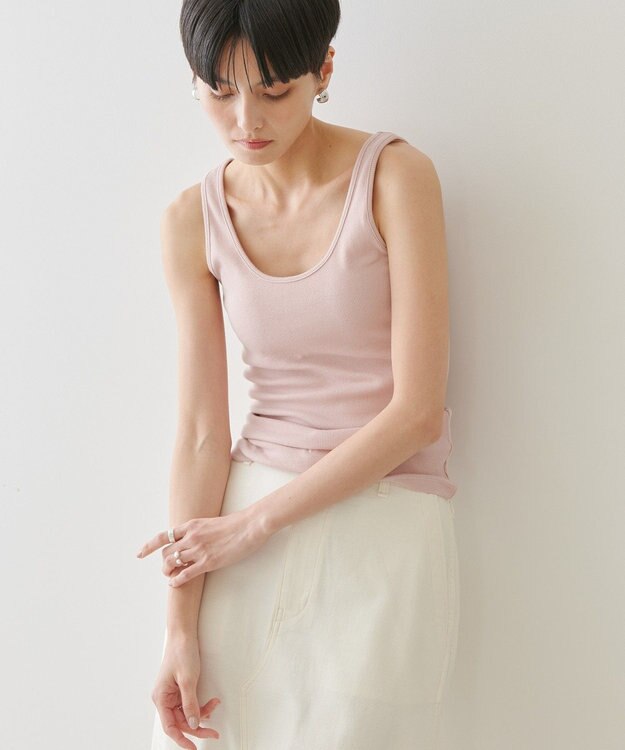 AMERICAN HOLIC リブタンクトップ Pink