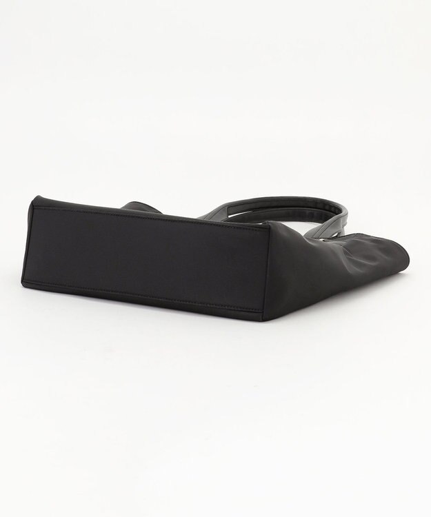 ICB 【A4サイズ収納可】ベルトバックルトート ブラック