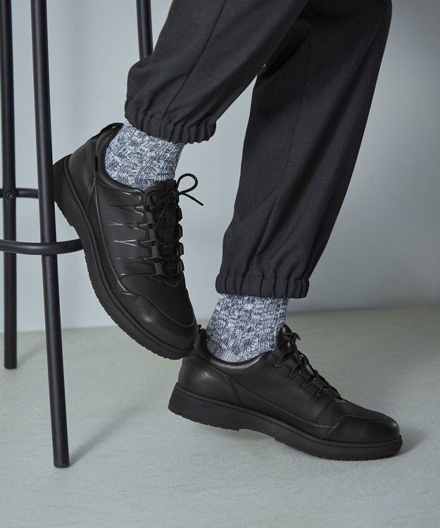 ASICS WALKING ペダラ メンズ GORE-TEX防水 3E ブラック系