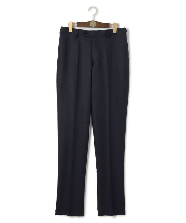 J.PRESS MEN 【定番 / セットアップ対応】マナードシルクホームスパン スラックス ネイビー系