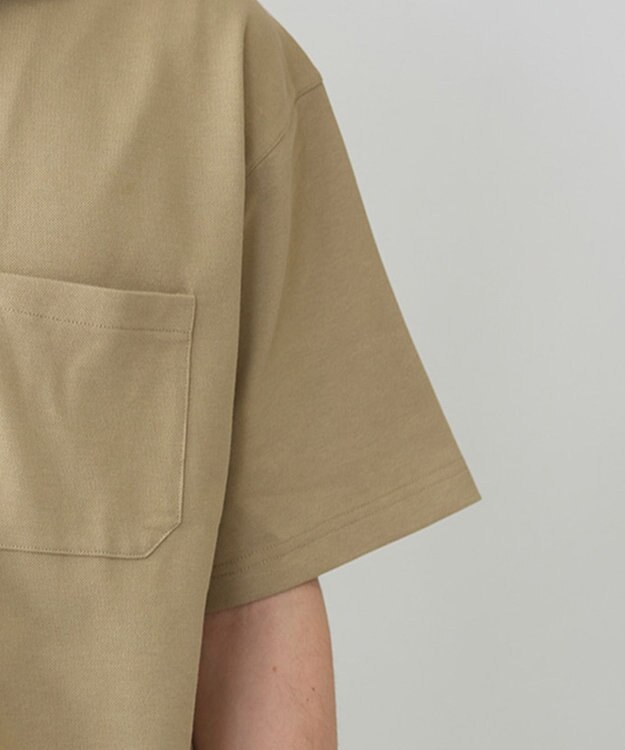 UNFILO MENS PLAX カノコ ポロシャツ [24年春夏商品] スモーキーグリーン