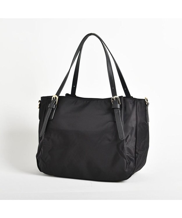 LA BAGAGERIE 【MONICA】ナイロン2WAYトートバッグ Sサイズ ブラック
