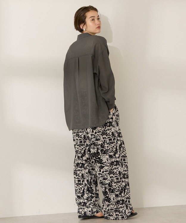 AMERICAN HOLIC シアーボイルレギュラーシャツ Check