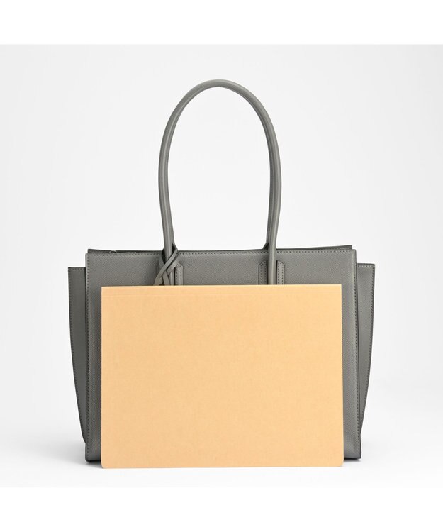 ACE BAGS & LUGGAGE W&.Day/Night スムーク トートバッグ A4サイズ 19192 ダブルアンドデイナイト ダークグレー