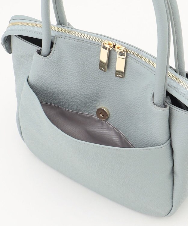 LA BAGAGERIE ブリッジトートバッグ Sサイズ ライトブルー