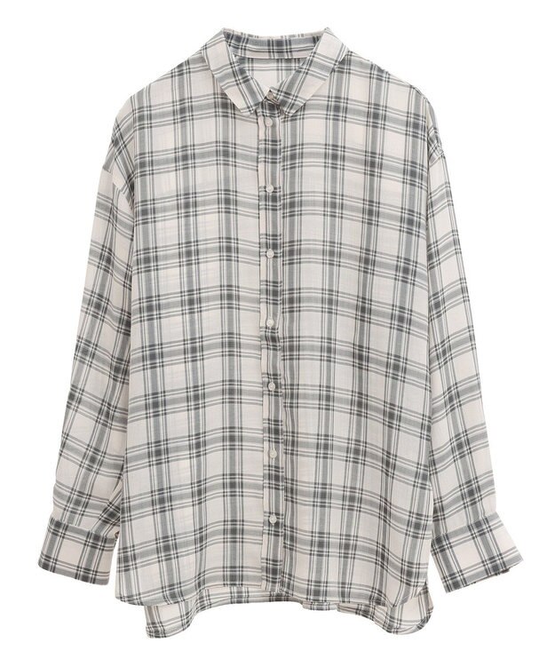 AMERICAN HOLIC シアーボイルレギュラーシャツ Check