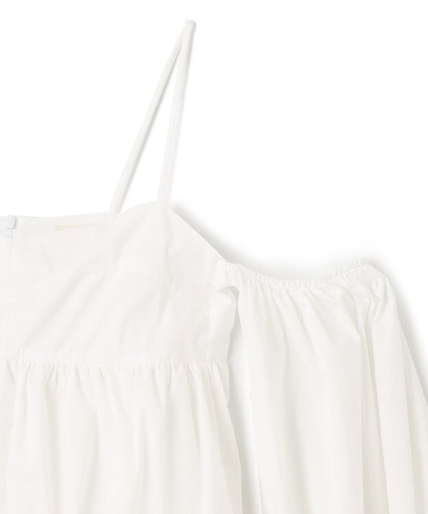 BEIGE， PROTAGONISTA / パフブラウス White