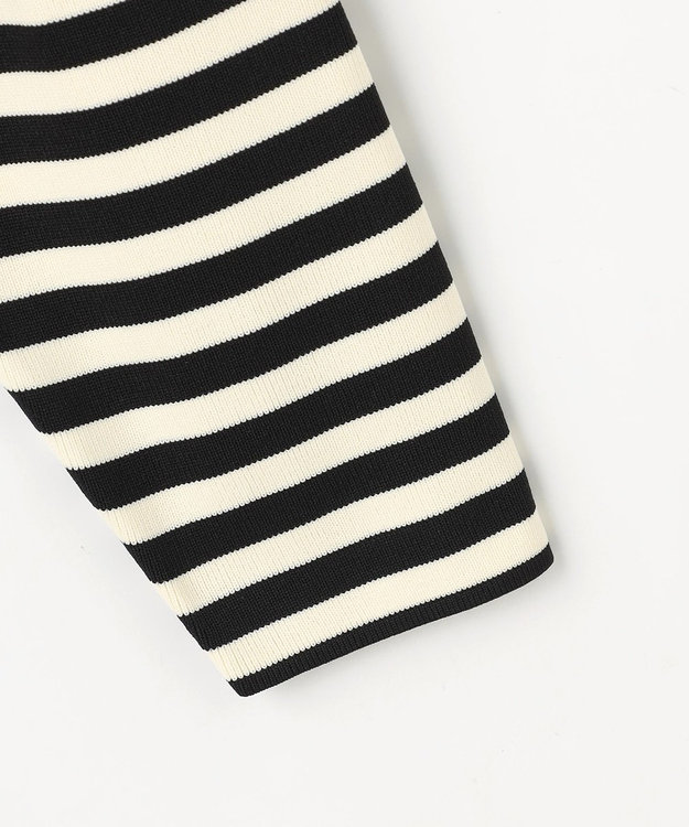 組曲 S 【組曲×setsuko sagittaire】kinakoスポンディッシュ ニットジャケット ブラック系1